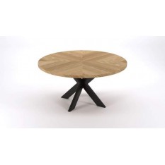 round-dining-table-sawmark-wood-top-and-iron