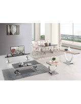 stainless-steel-dining-table-set