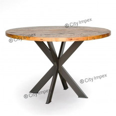 round-teak-dining-table